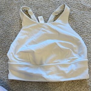 Lululemon White Sports Bra